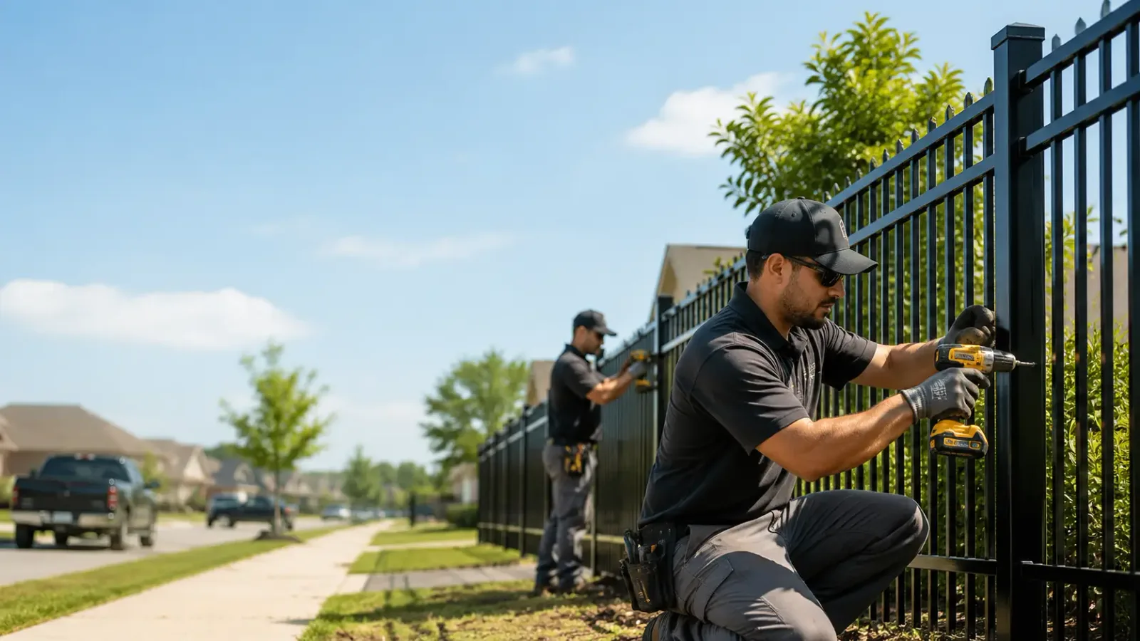 Metal Fence Installation in Oktaha, OK